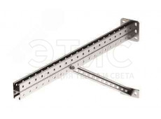 Консоль 900мм для тяжелых нагрузок с укосиной горячеоцинкованная Консоль 900мм для тяжелых нагрузок с укосиной горячеоцинкованная